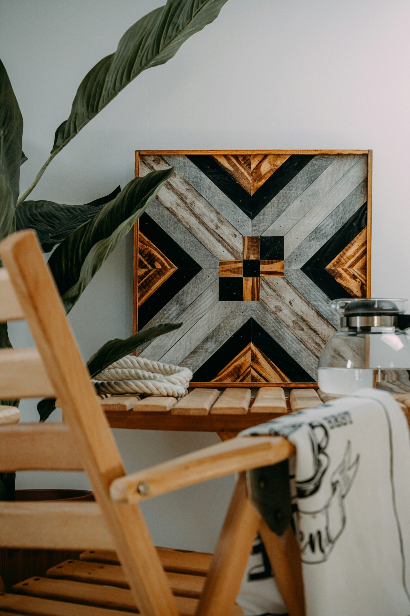 Handcrafted Wooden Wall Art & Accent Panel