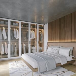 Custom Built-In Bedroom Wardrobe & Closet